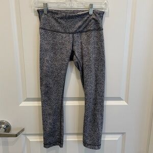 Lululemon Wunder Under Luon Crop 21”